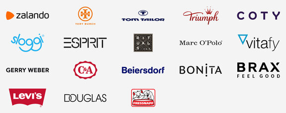 Arvato's references from the beauty, fashion & Lifestyle industries